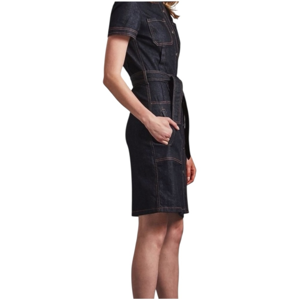 NWT AG ADRIANO GOLDSCMIED AURELIE DENIM DRESS - Picture 7 of 9